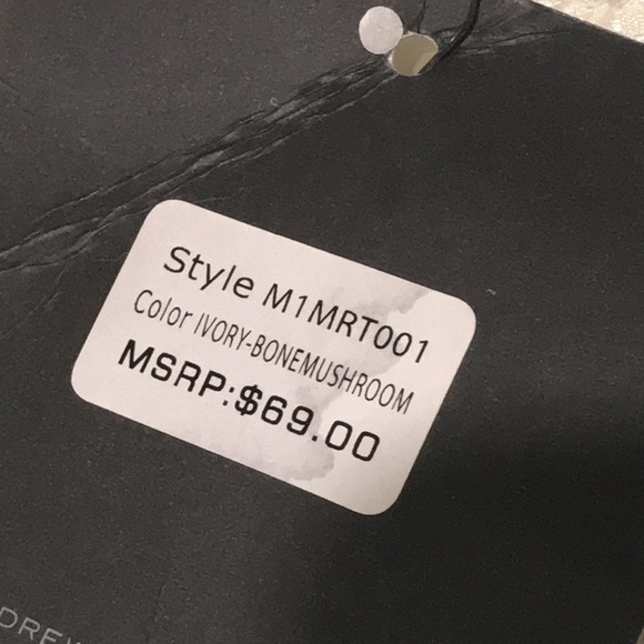 New Marc New York Pancho Womens One Size Ivory Bone Mushroom Cape Boho Sweater - Picture 7 of 8